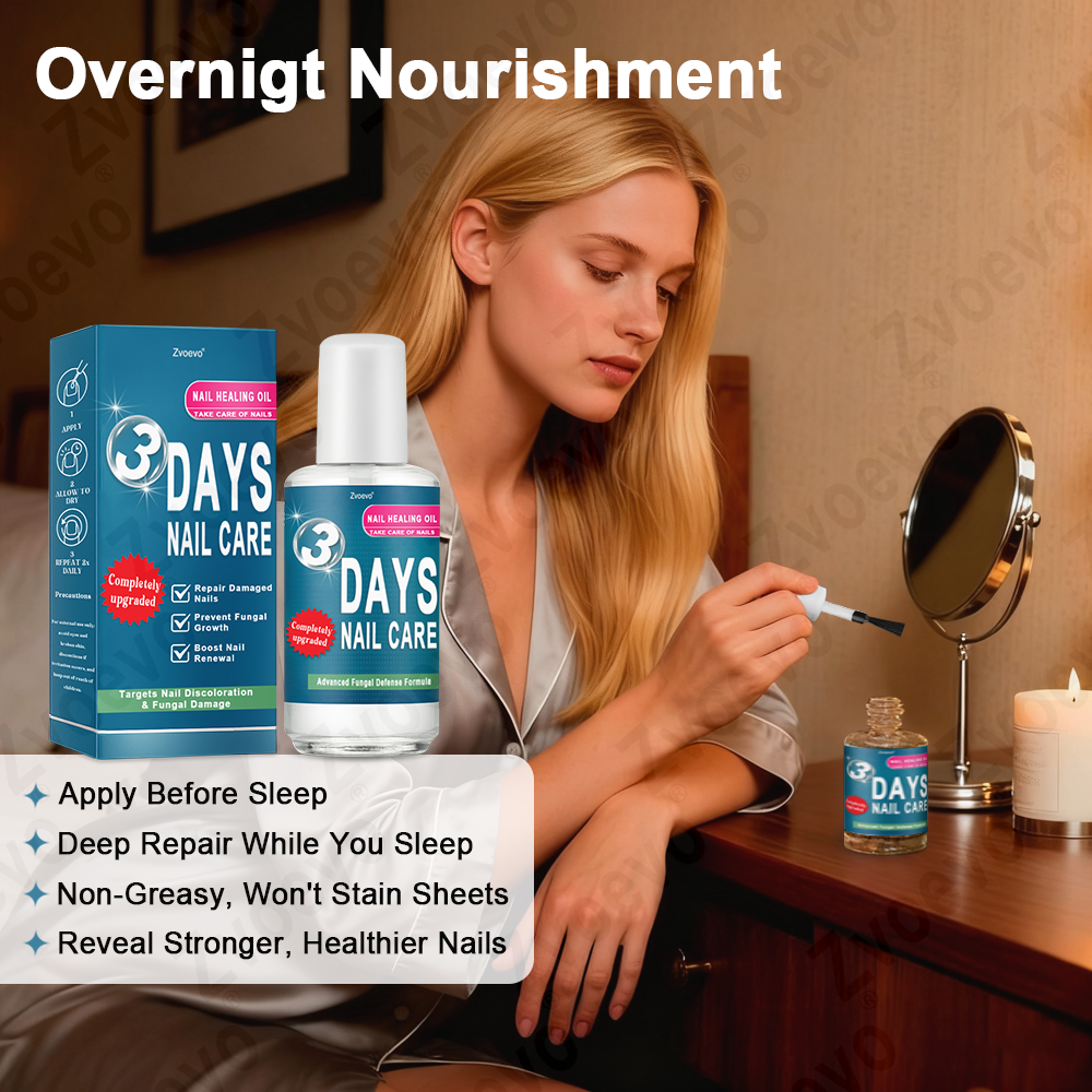 ✅ Official Store: Zvoevo® KERA3+ Nail Repair Serum👨⚕️FDA Approved (Nail fungus, fungal infection, yellow or discolored nails, thickened and deformed nails)