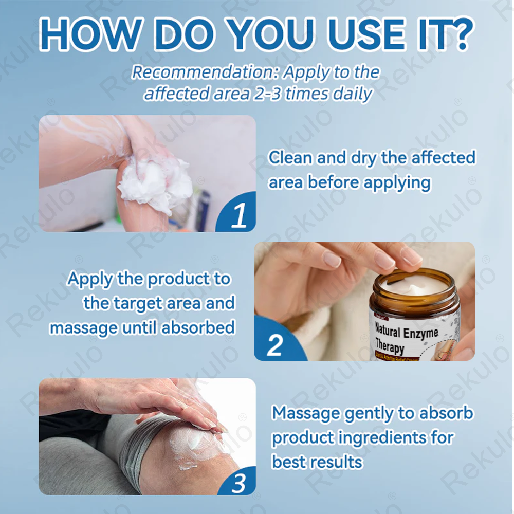 ✅FDA Certified : Rekulo® Black Rice Pain Healing Bone Cream ( Treatment for arthritis, neuropathyy, rheumatic diseases, sports injuries, twitches and muscle spasms)