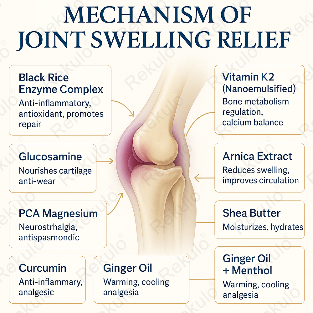 ✅FDA Certified : Rekulo® Black Rice Pain Healing Bone Cream ( Treatment for arthritis, neuropathyy, rheumatic diseases, sports injuries, twitches and muscle spasms)