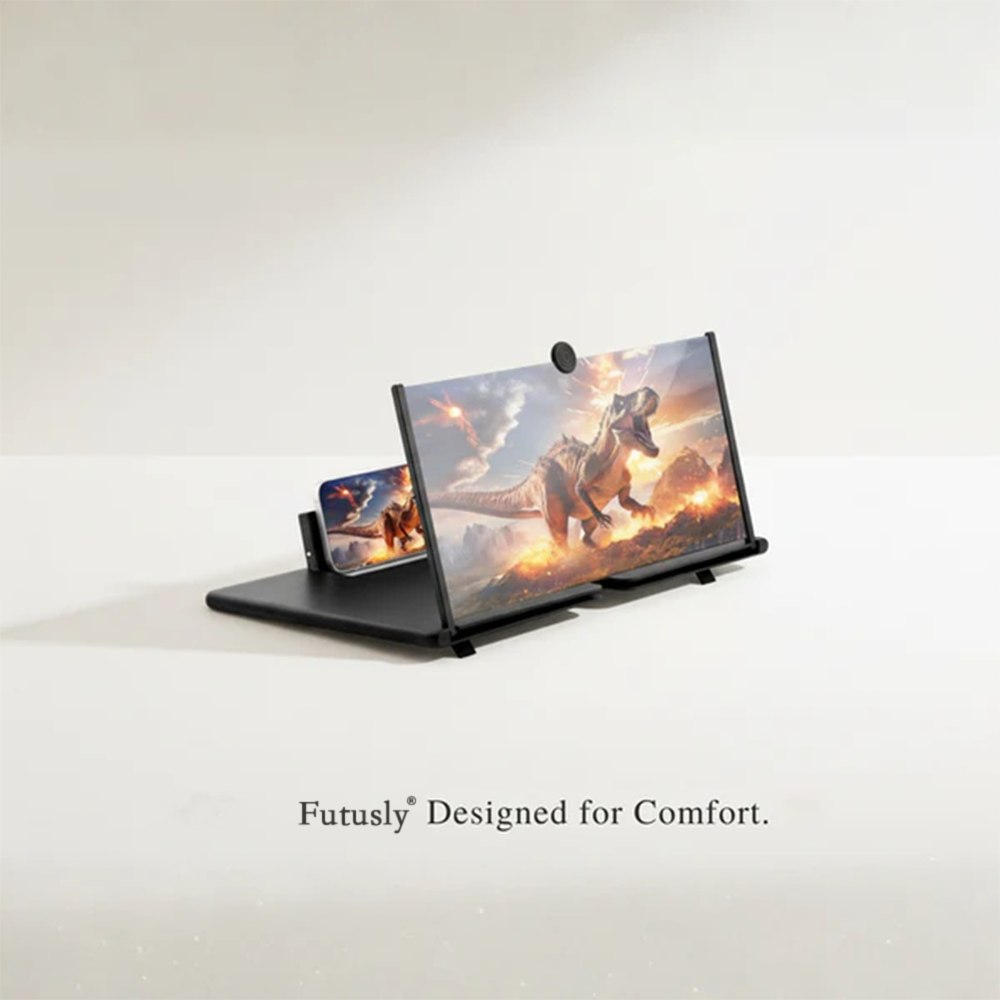 ✨ Futusly® HD Screen Amplifier for Phones – Perfect Christmas Gift for Cozy Movie Nights, Travel & Family Viewing 🎄
