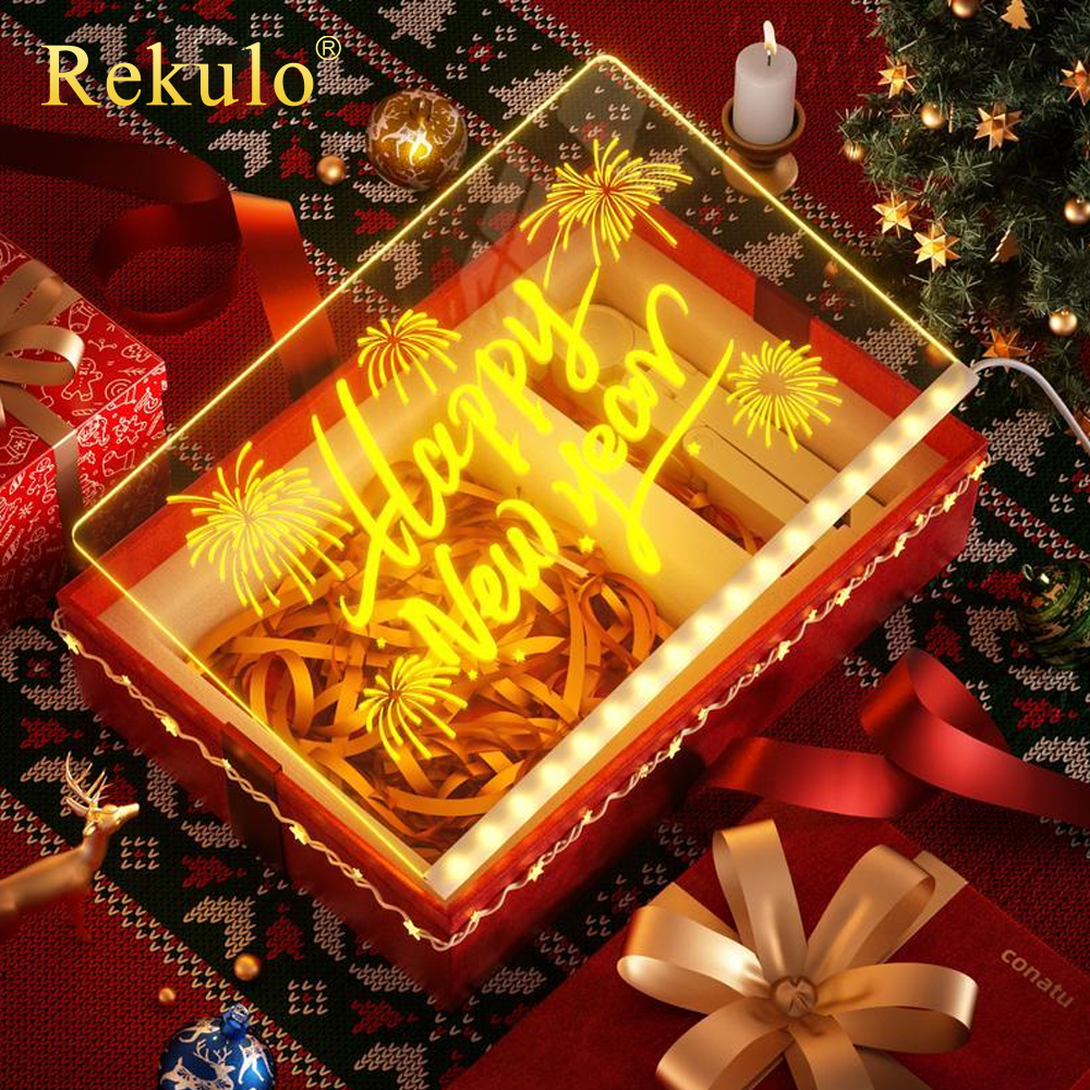 (🌲Early Christmas Sale🎁)-✨LED Note Board with Colors🎨-Where Creativity Lights Up!