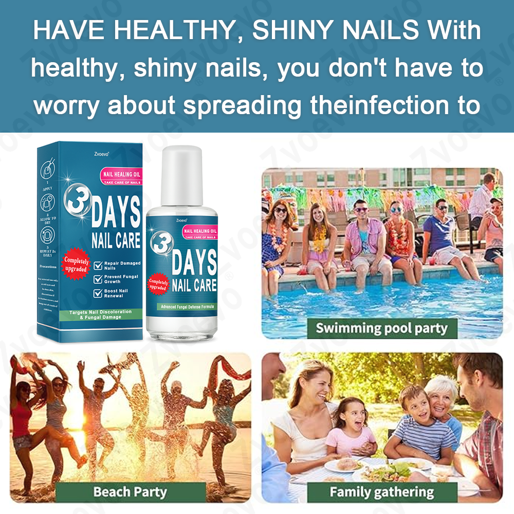 ✅ Official Store: Zvoevo® KERA3+ Nail Repair Serum👨‍⚕️FDA Approved (Antifungal solution for toenails and fingernails)