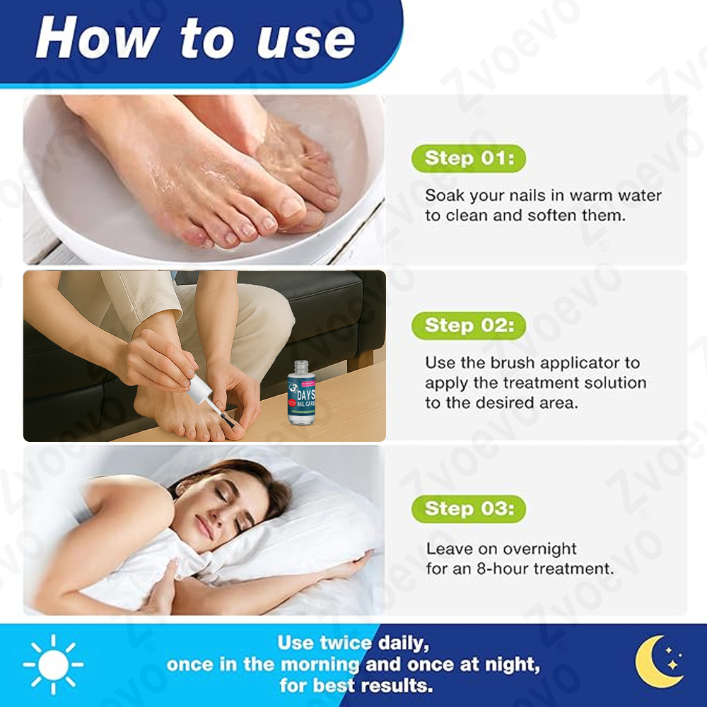 ✅ Official Store: Zvoevo® KERA3+ Nail Repair Serum👨‍⚕️FDA Approved (Antifungal solution for toenails and fingernails)