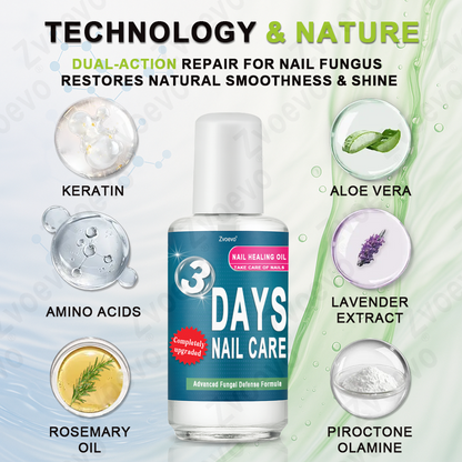 ✅ Official Store: Zvoevo® KERA3+ Nail Repair Serum👨‍⚕️FDA Approved (Antifungal solution for toenails and fingernails)