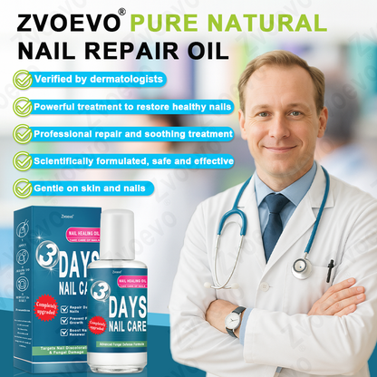 ✅ Official Store: Zvoevo® KERA3+ Nail Repair Serum👨‍⚕️FDA Approved (Antifungal solution for toenails and fingernails)