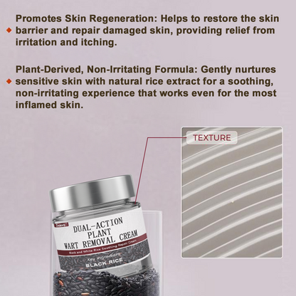 Zvoevo® Black Rice Skin Repair Cream 👨‍⚕️ FDA Approved (for removing warts, skin growths, scar repair, senile purpura)