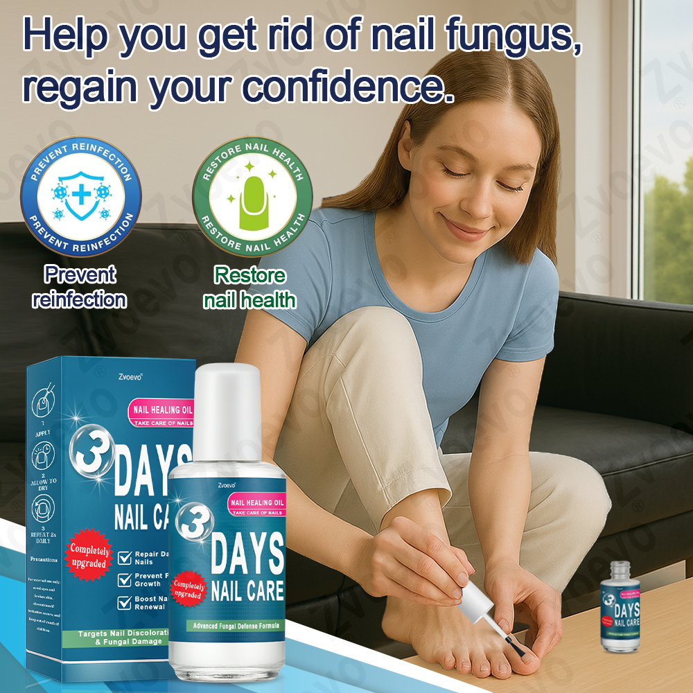 ✅ Official Store: Zvoevo® KERA3+ Nail Repair Serum👨‍⚕️FDA Approved (Antifungal solution for toenails and fingernails)