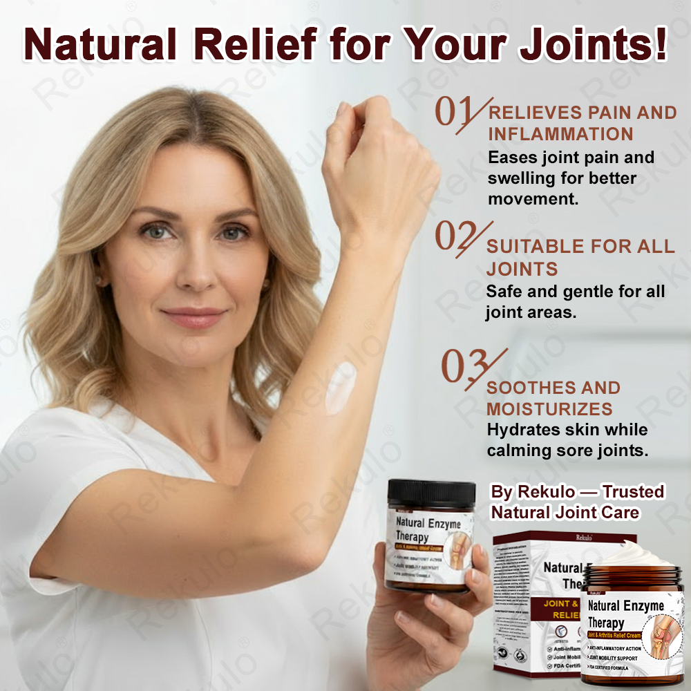 ✅FDA Certified :  Rekulo® Black Rice Pain Healing Bone Cream ( Treatment for arthritis, neuropathyy, rheumatic diseases, twitches and muscle spasms)