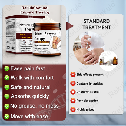 ✅FDA Certified :  Rekulo® Black Rice Pain Healing Bone Cream ( Treatment for arthritis, neuropathyy, rheumatic diseases, twitches and muscle spasms)