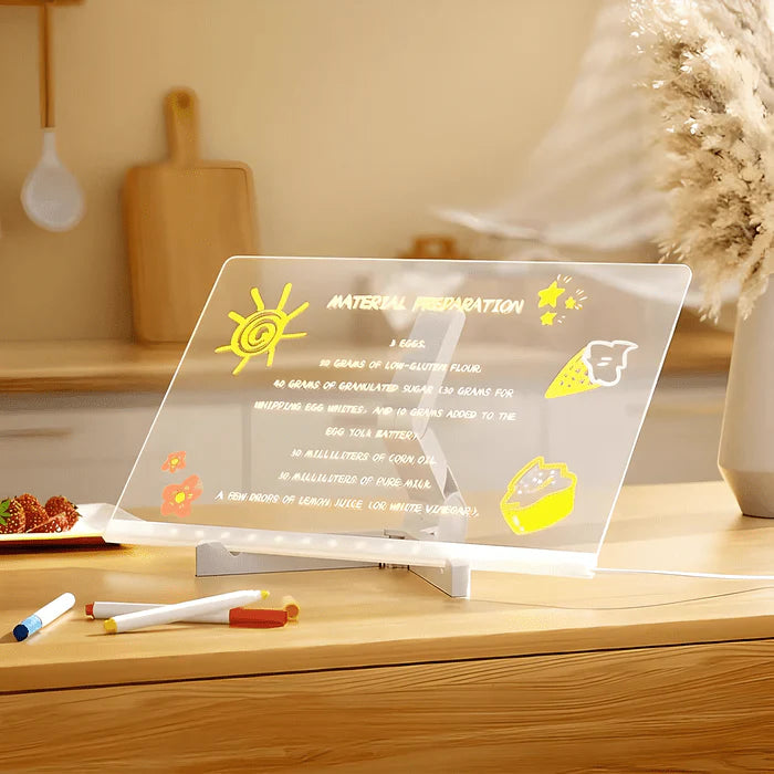 (🌲Early Christmas Sale🎁)-✨LED Note Board with Colors🎨-Where Creativity Lights Up!