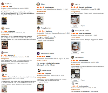 ✅FDA Certified :  Rekulo® Black Rice Pain Healing Bone Cream ( Treatment for arthritis, neuropathyy, rheumatic diseases, twitches and muscle spasms)