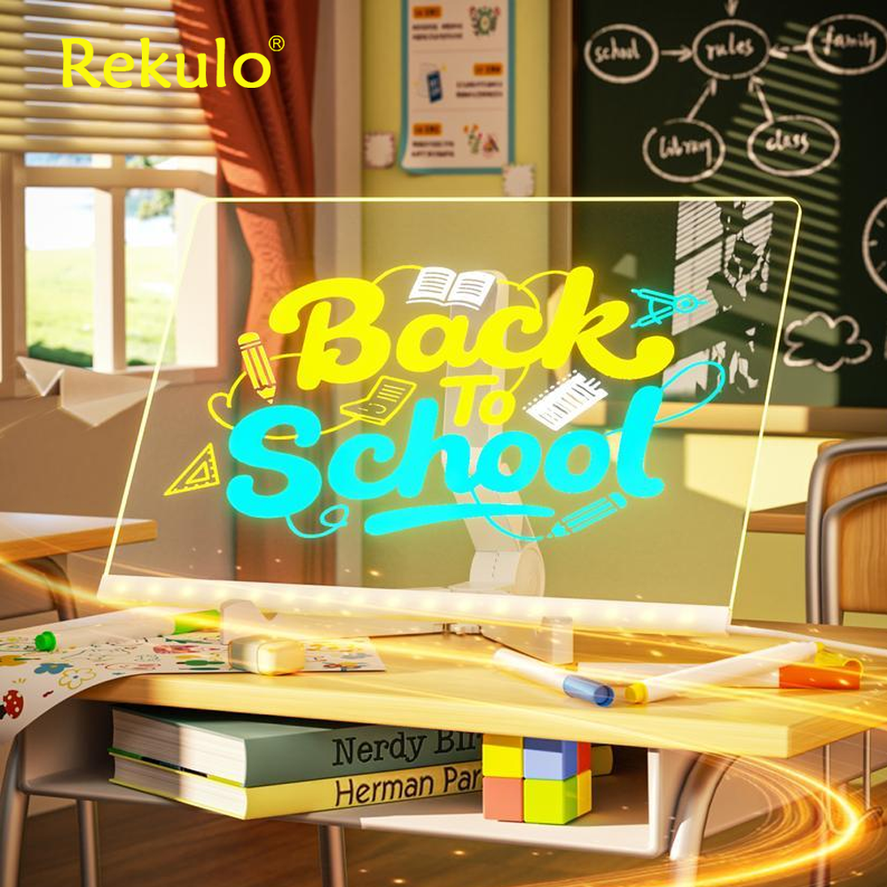 (🌲Early Christmas Sale🎁)-✨LED Note Board with Colors🎨-Where Creativity Lights Up!